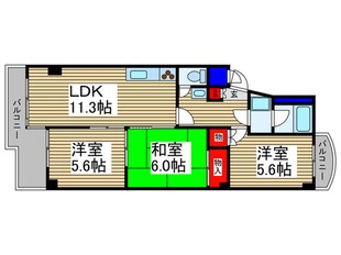 スカイマンション藤の物件間取画像